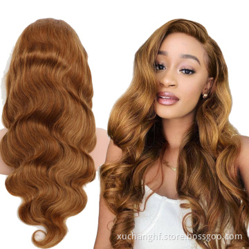 Wholesale Natural Hairline Affordable Wigs Online Brown Human Hair Wigs for black women Ladies For Sale Body Wave With Baby Hair